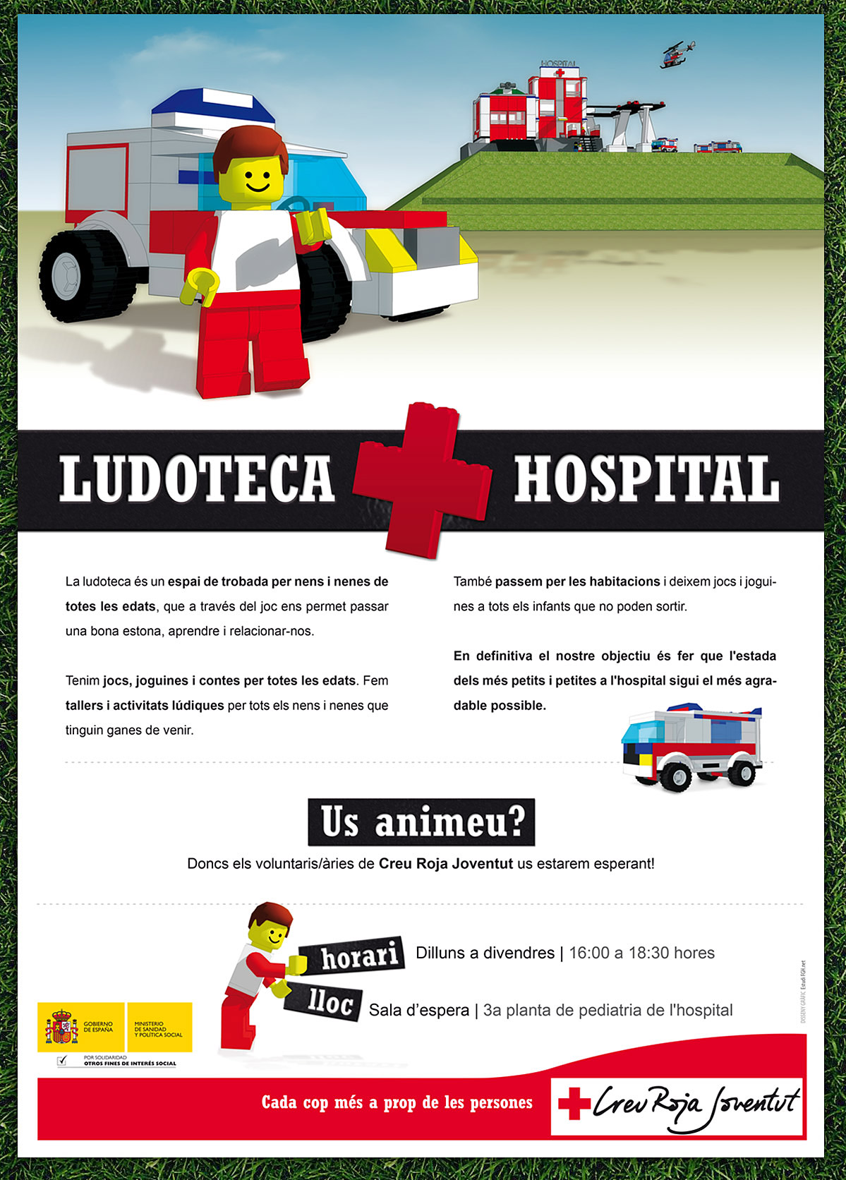 Disseny Cartell Ludoteca Hospital (2010)
