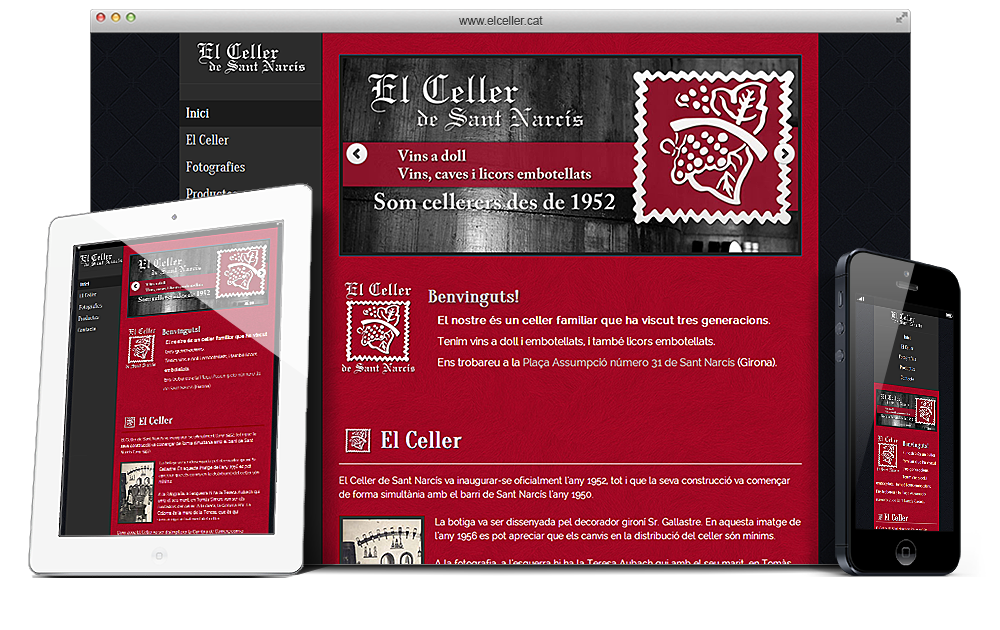 Web www.elceller.cat (2013)