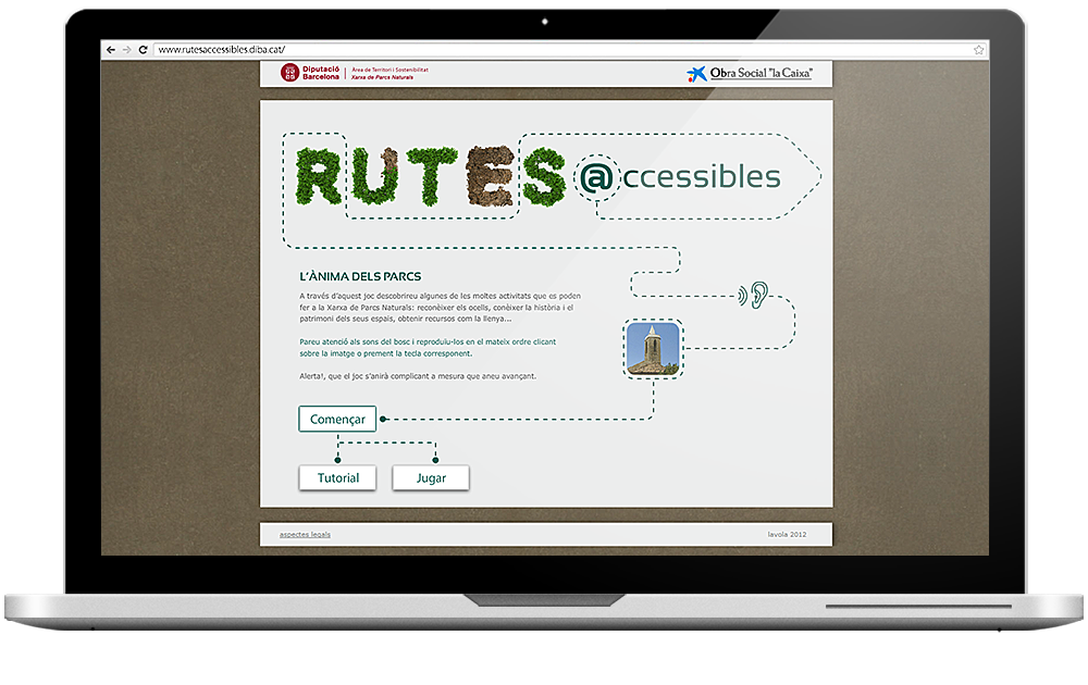 Web Joc Rutes Accessibles (2014)